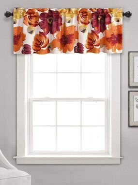 Lush Decor - Floral Valance